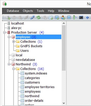 NoSQL Manager for MongoDB screenshot 2