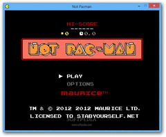 Not Pacman screenshot