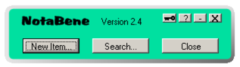 NotaBene screenshot