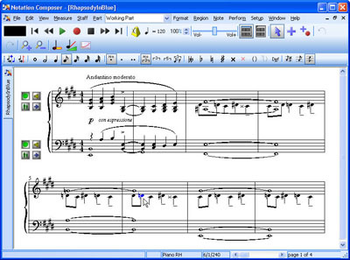 Notation Composer screenshot