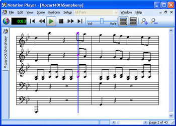 Notation Player screenshot