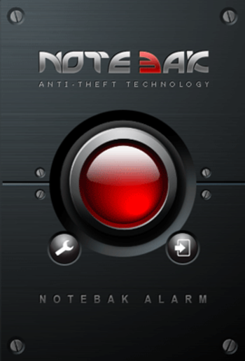 Notebak Alarm screenshot