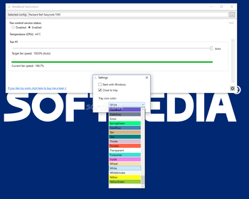 NoteBook FanControl screenshot 3