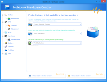 Notebook Hardware Control screenshot 12