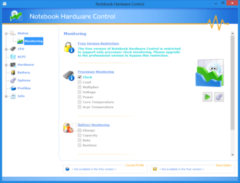 Notebook Hardware Control screenshot 3