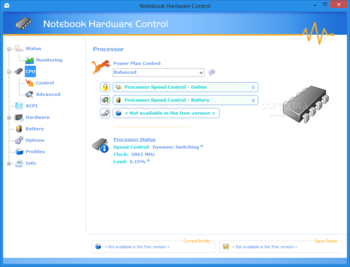 Notebook Hardware Control screenshot 4
