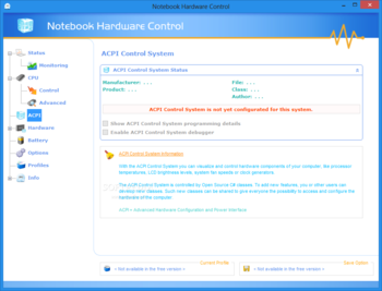 Notebook Hardware Control screenshot 7