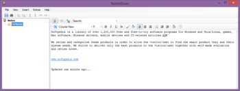 NoteItDown screenshot