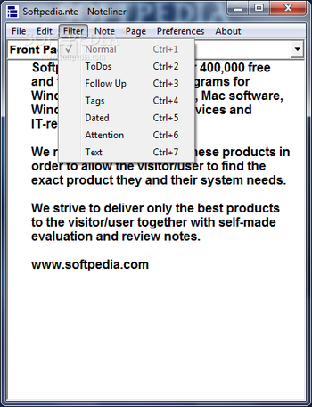 Noteliner screenshot 3