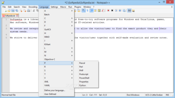 Notepad++ screenshot 7