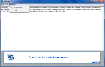 Notepad screenshot 3