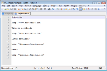 Notepad++ nLite Addon screenshot