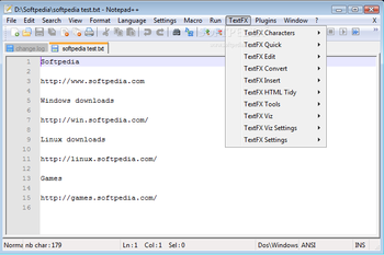 Notepad++ nLite Addon screenshot 11