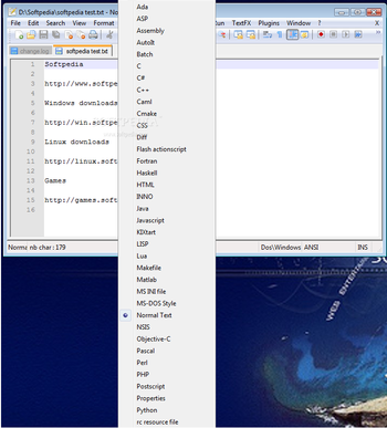 Notepad++ nLite Addon screenshot 4