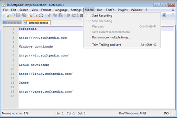 Notepad++ nLite Addon screenshot 5