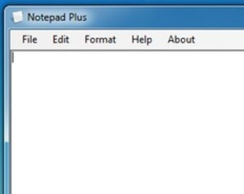 Notepad Plus screenshot