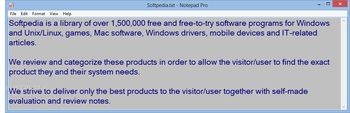 Notepad Pro screenshot