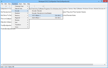 NotePad SX screenshot 6