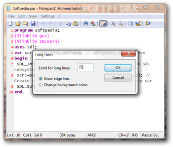 Notepad2 screenshot 7