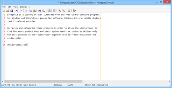 Notepad2-mod screenshot