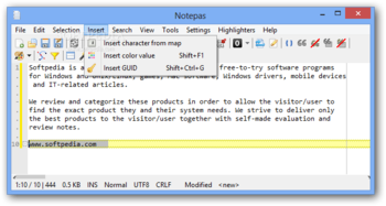 Notepas Portable screenshot 3