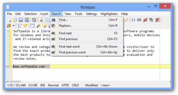 Notepas Portable screenshot 4