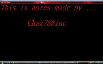 Notes screenshot