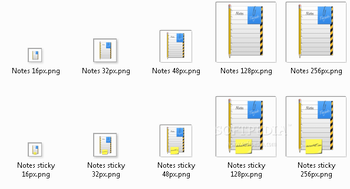 Notes icons screenshot