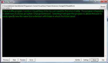 Notes Reader screenshot