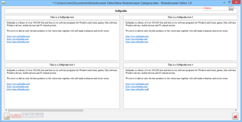 Notesbrowser Editor screenshot