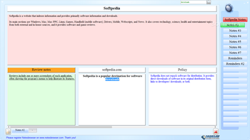 Notesbrowser Lite Portable screenshot
