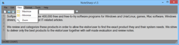 NoteSharp screenshot 2