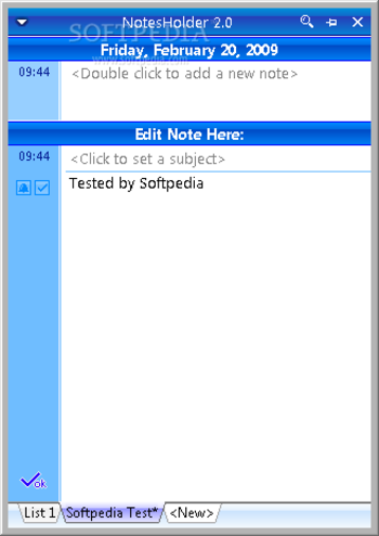 NotesHolder screenshot