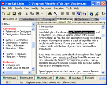 NoteTab Light screenshot 3