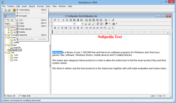 NoteXplorer 2000 screenshot 4