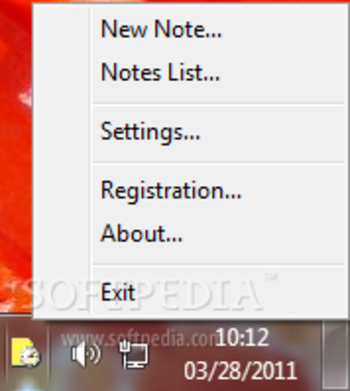 Notez screenshot