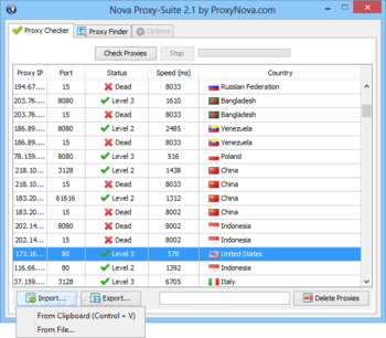 Nova Proxy-Suite screenshot
