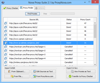 Nova Proxy-Suite screenshot 3