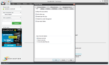 NovaBACKUP Business Essentials screenshot 14