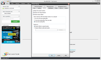 NovaBACKUP Business Essentials screenshot 16