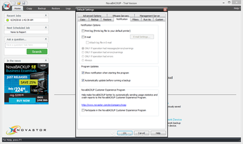 NovaBACKUP Business Essentials screenshot 17