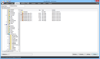NovaBACKUP PC screenshot 3