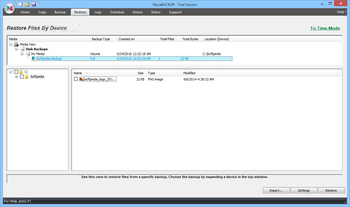 NovaBACKUP PC screenshot 4