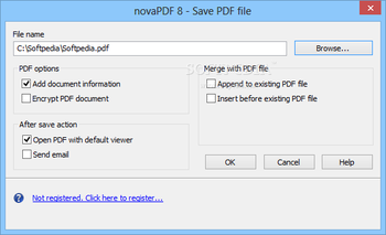 novaPDF Pro screenshot