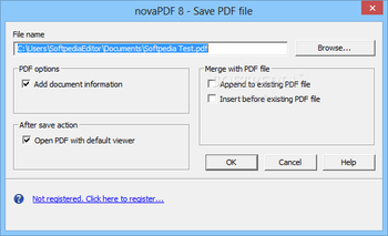 novaPDF Standard screenshot 2