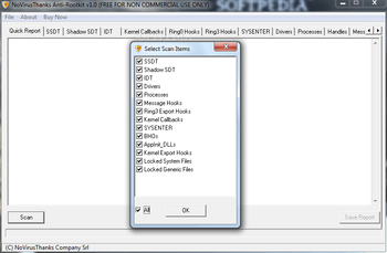 NoVirusThanks Anti-Rootkit screenshot