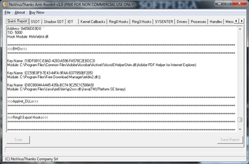 NoVirusThanks Anti-Rootkit screenshot 2