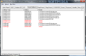 NoVirusThanks Anti-Rootkit screenshot 4