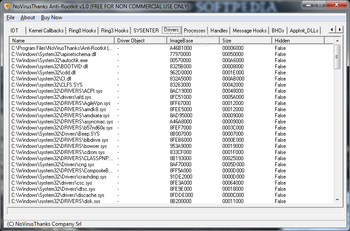 NoVirusThanks Anti-Rootkit screenshot 5