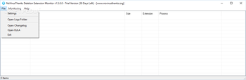 NoVirusThanks Deletion Extension Monitor screenshot 2